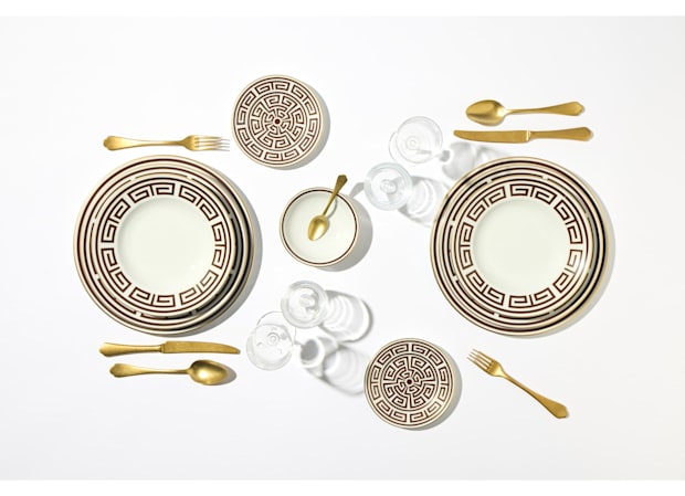 ジノリ パスタプレート4枚 スカーレット、エメラルド、サファイア